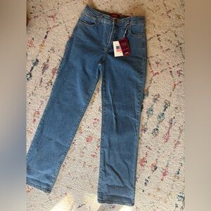 NYDJ Women's Straight Leg Jeans in Blue Wash